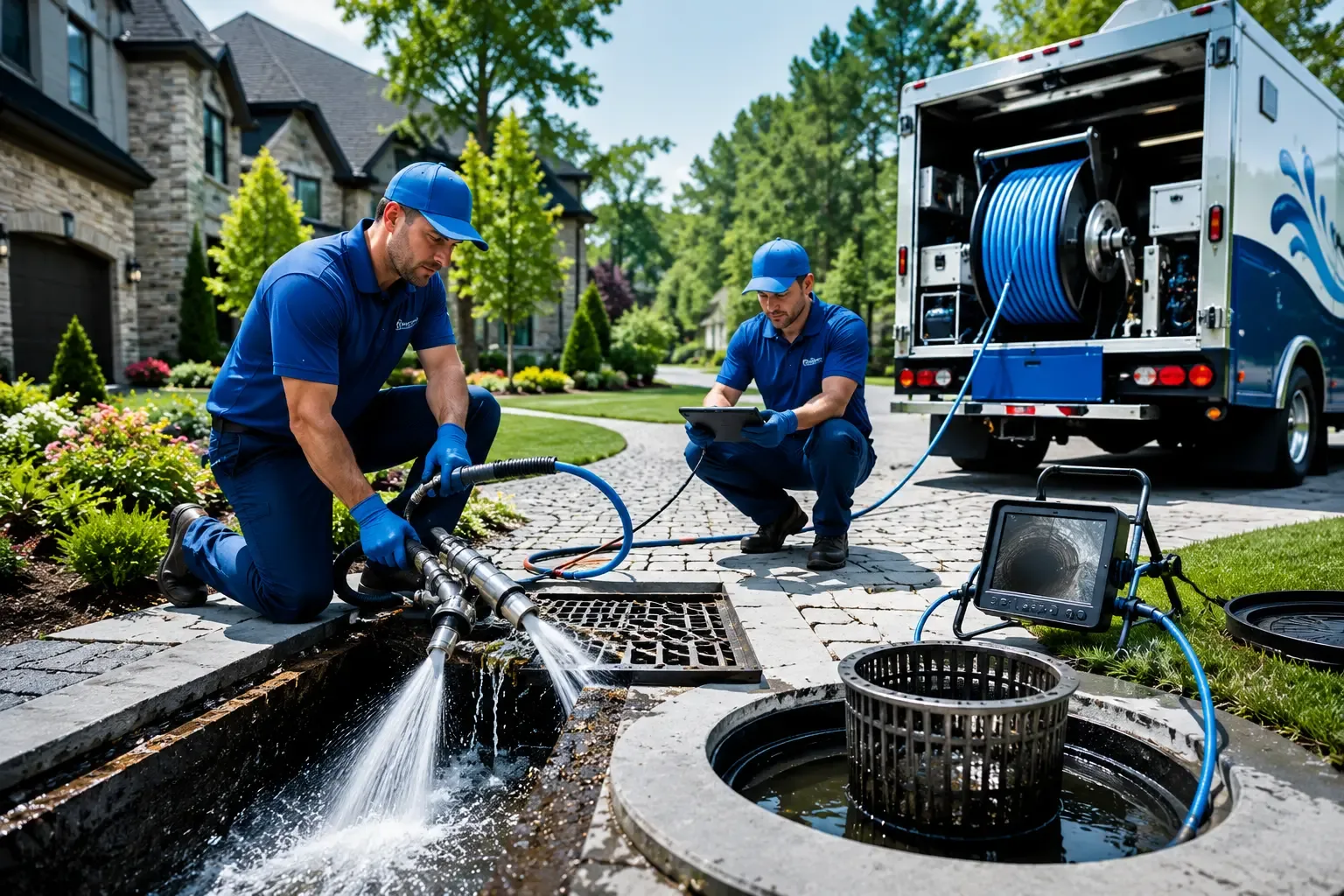 Local outdoor drain cleaning professionals in Guernsey, IA