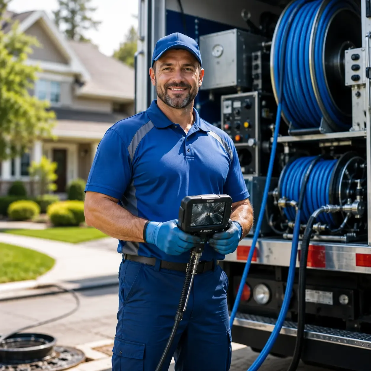 Local outdoor drain cleaning specialists in Guernsey, IA